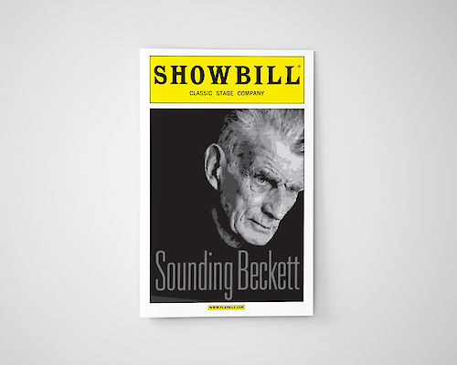 Sounding Beckett, Website and Showbill