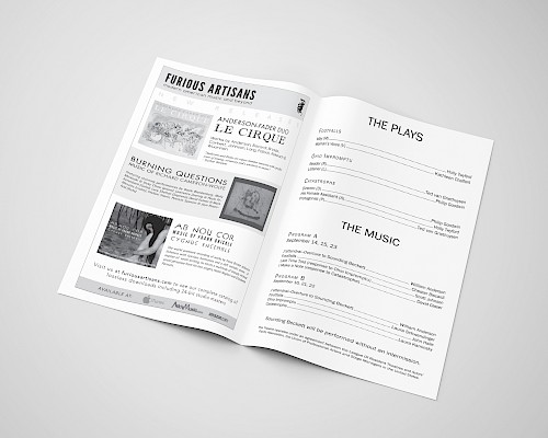 Sounding Beckett, Website and Showbill